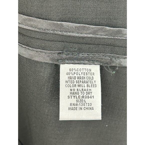 umgee‎ USA Black Basic Lightweight Jacket Size Large - Picture 13 of 13